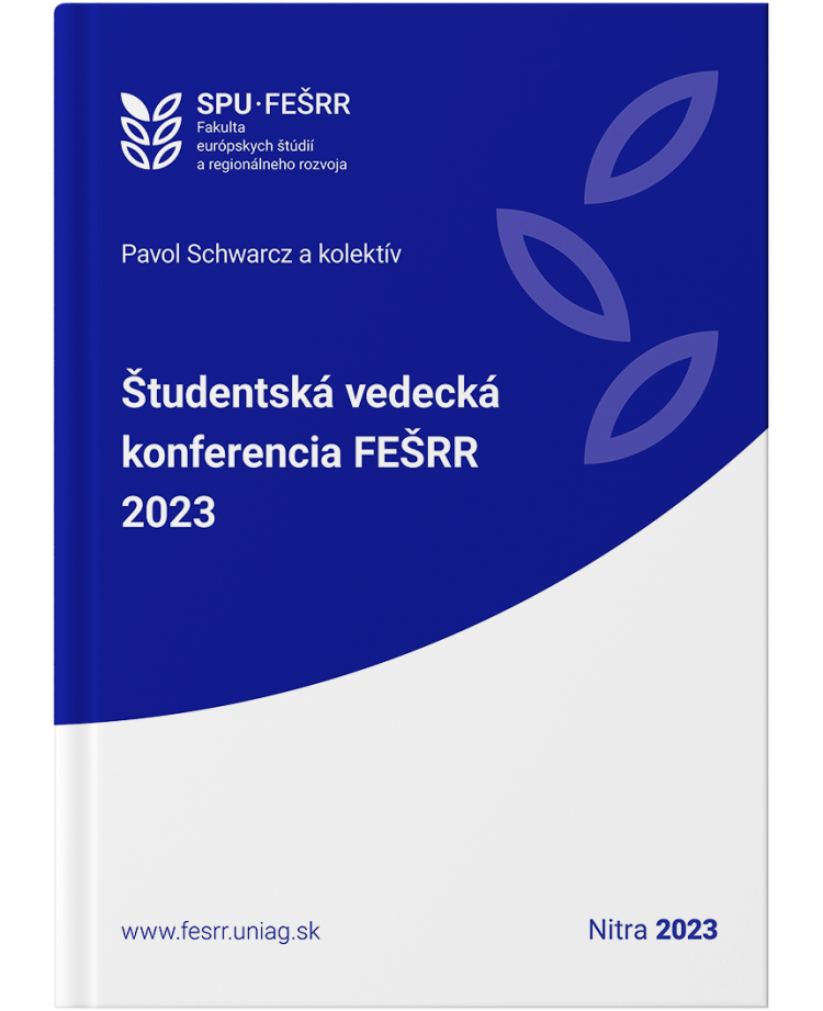 Študentská vedecká konferencia FEŠRR 2023