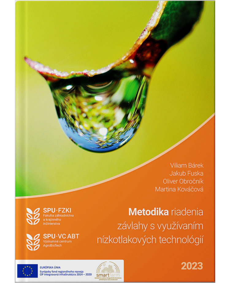 Metodika riadenia závlahy s využívaním nízkotlakových technológií