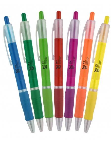 Plastové guľôčkové pero s potlačou SPU