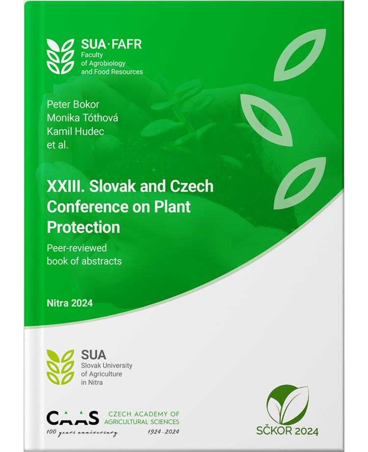 XXIII. Slovak and Czech Conference on Plant Protection