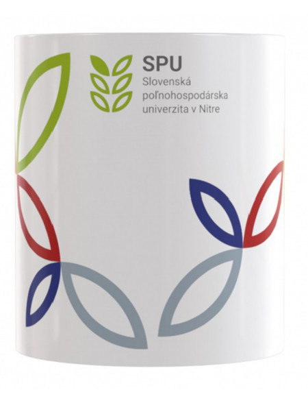 Šálka SPU - biela