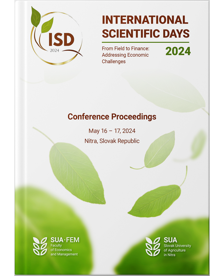 International Scientific Days 2024 - From Field to Finance: Addressing Economic Challenges