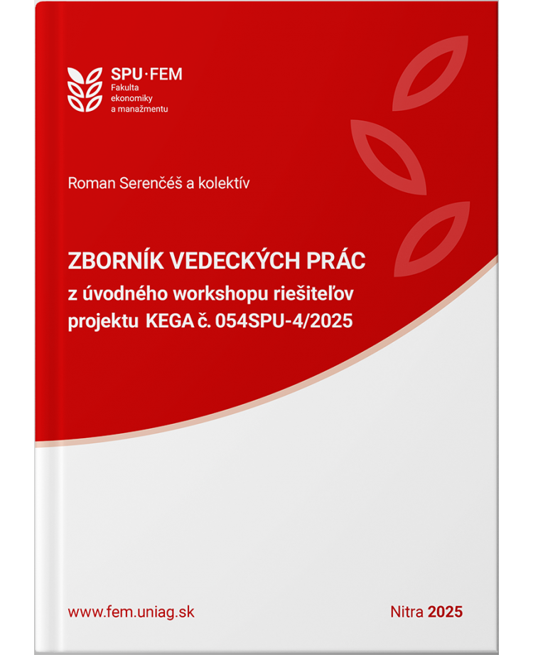 Zborník vedeckých prác z úvodného workshopu riešiteľov projektu KEGA č. 054SPU-4/2025
