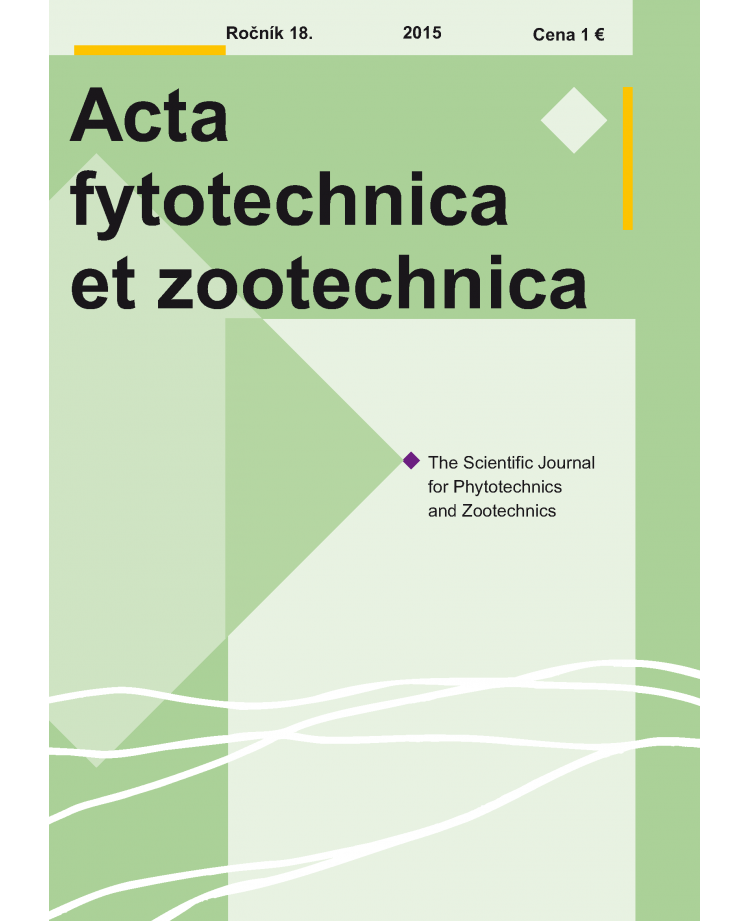Acta Fytotechnica et Zootechnica