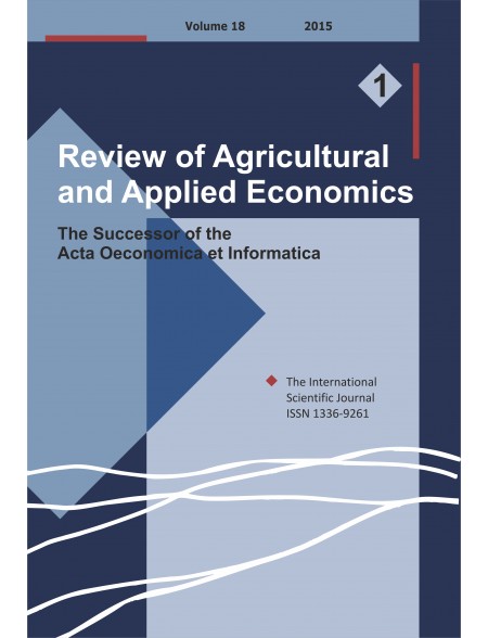 Review of Agricultural and Applied Economics