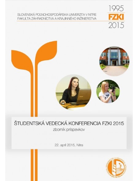 Študentská vedecká konferencia FZKI 2015
