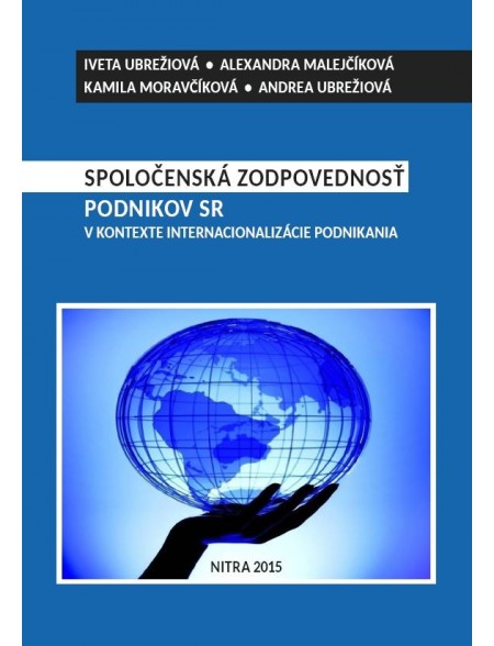 Spoločenská zodpovednosť podnikov SR v kontexte internacionalizácie podnikania
