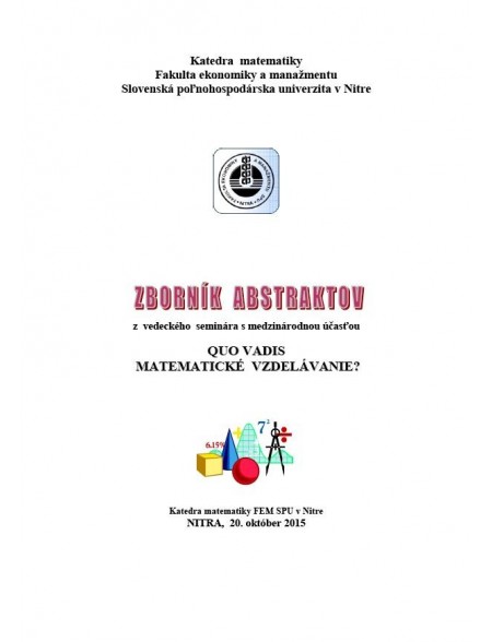 QUO VADIS matematické vzdelávanie?