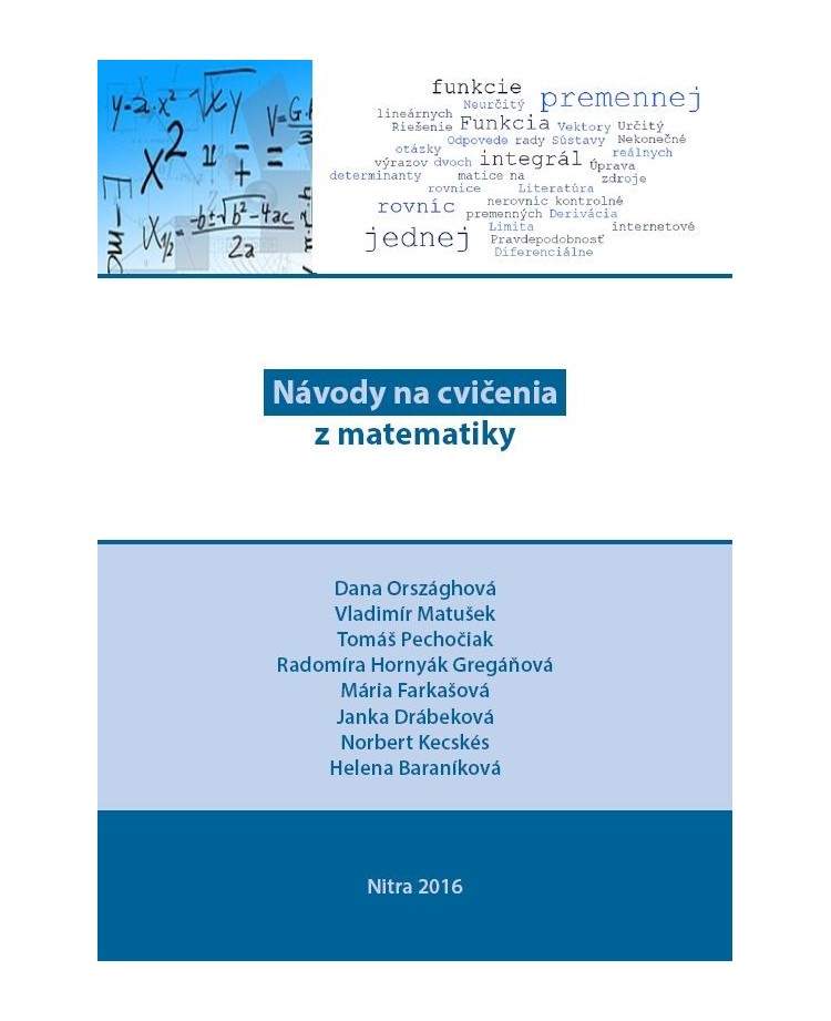 Návody na cvičenia z matematiky