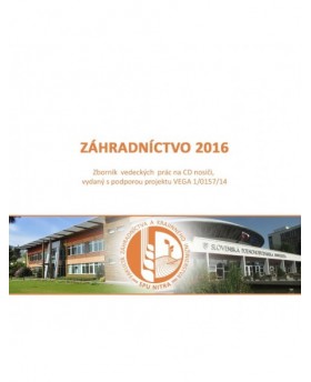 Záhradníctvo 2016