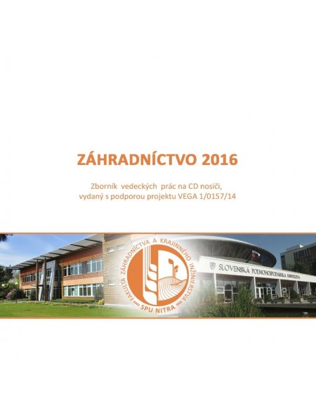 Záhradníctvo 2016