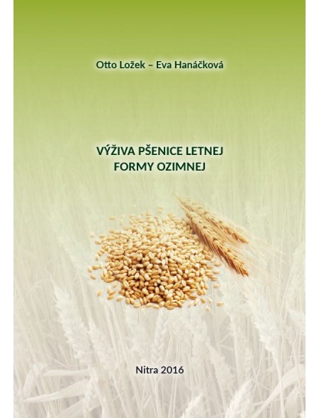 Výživa pšenice letnej formy ozimnej