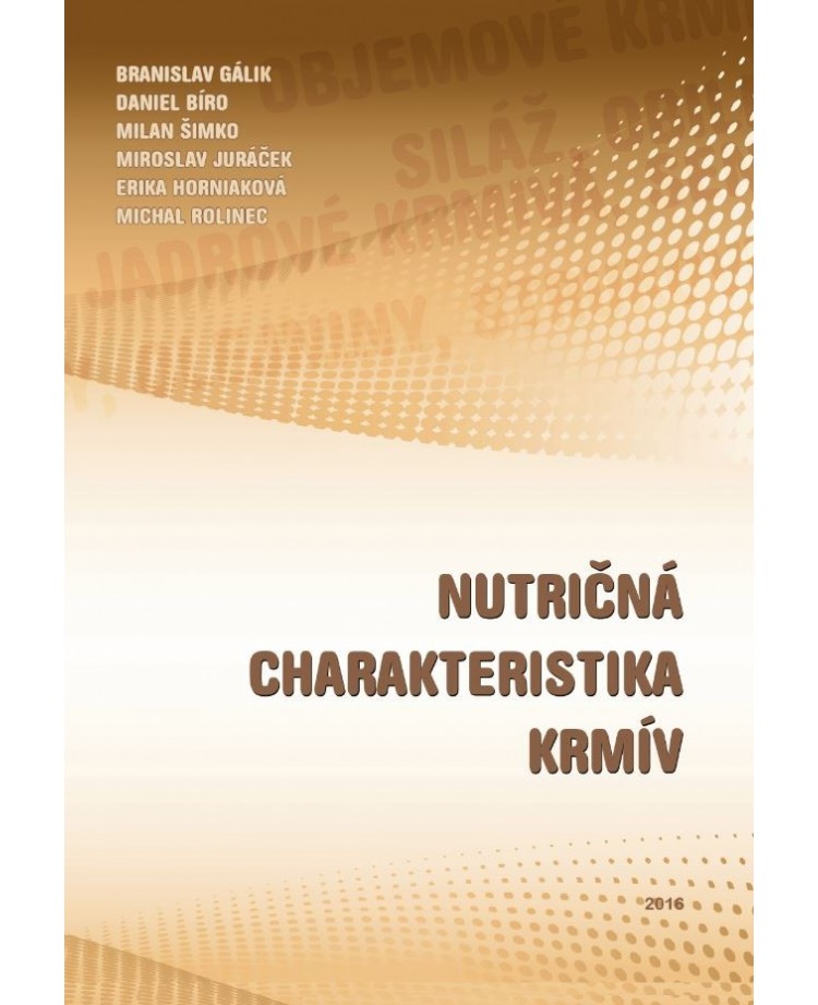 Nutričná charakteristika krmív