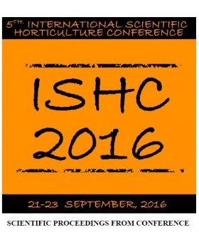 5-th International Scientific Horticulture Conference – ISHC 2016