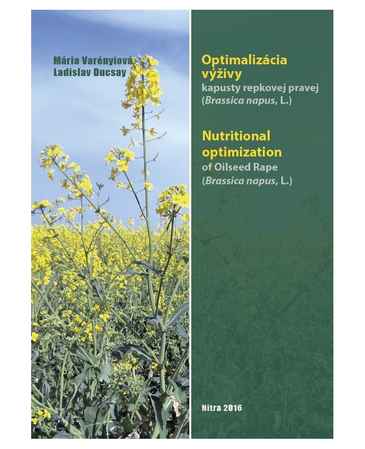 Optimalizácia výživy kapusty repkovej pravej (Brassica napus L.)