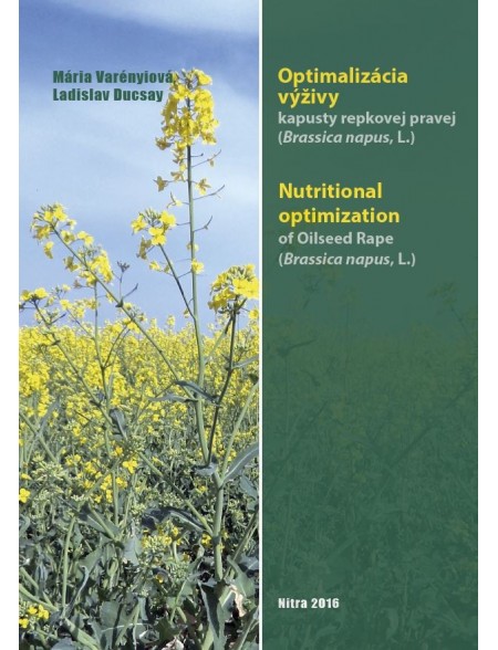 Optimalizácia výživy kapusty repkovej pravej (Brassica napus L.)