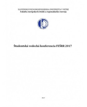 Študentská vedecká konferencia FEŠRR 2017