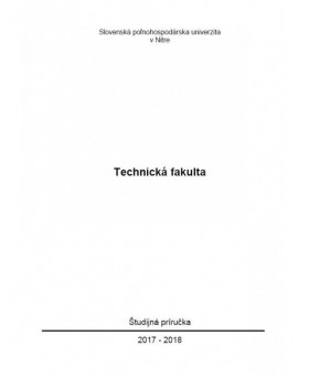 Študijná príručka 2017/2018 - Technická fakulta