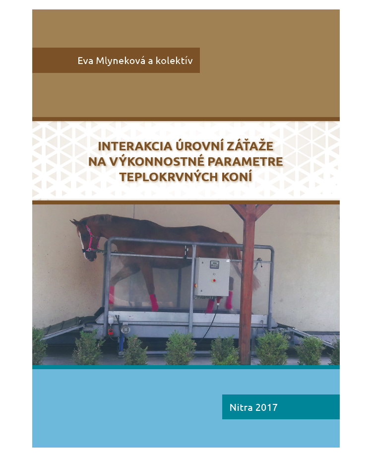 Interakcia úrovní záťaže na výkonnostné parametre teplokrvných koní