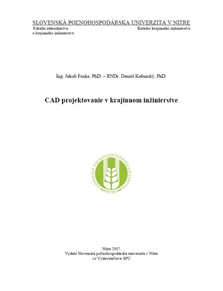 CAD projektovanie v krajinnom inžinierstve