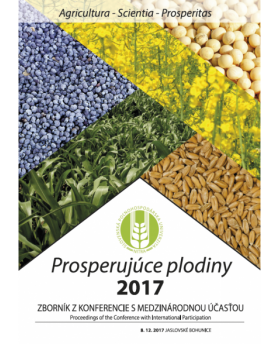 Prosperujúce plodiny - poznatky z výskumu a praxe 2017