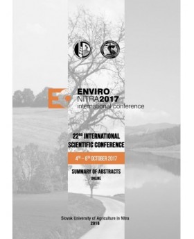 ENVIRO Nitra 2017 - International Scientific Conference