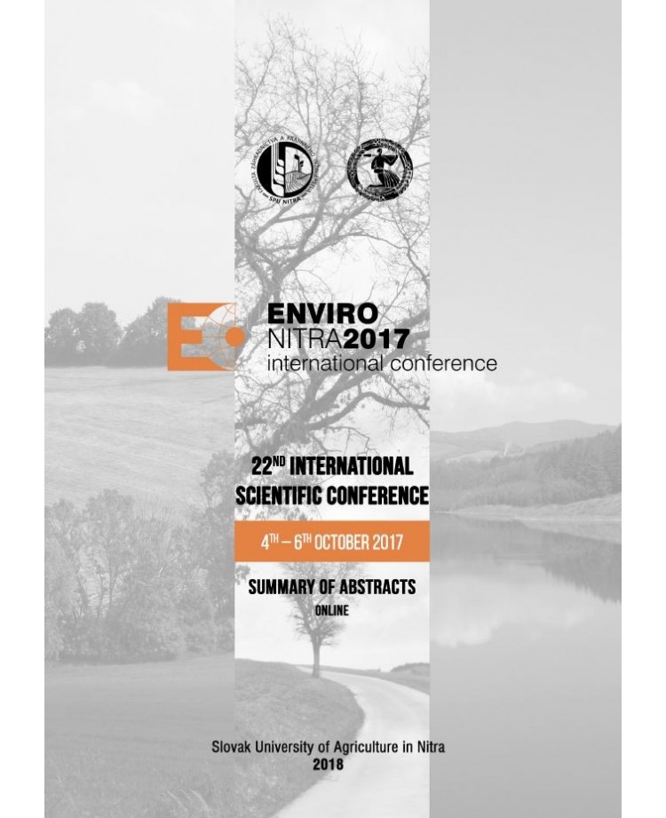 ENVIRO Nitra 2017 - International Scientific Conference