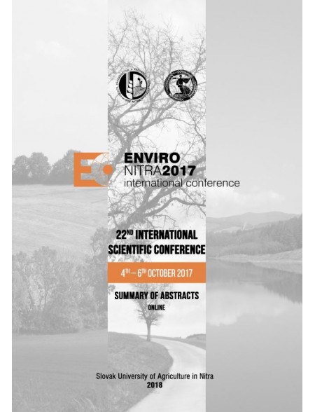 ENVIRO Nitra 2017 - International Scientific Conference
