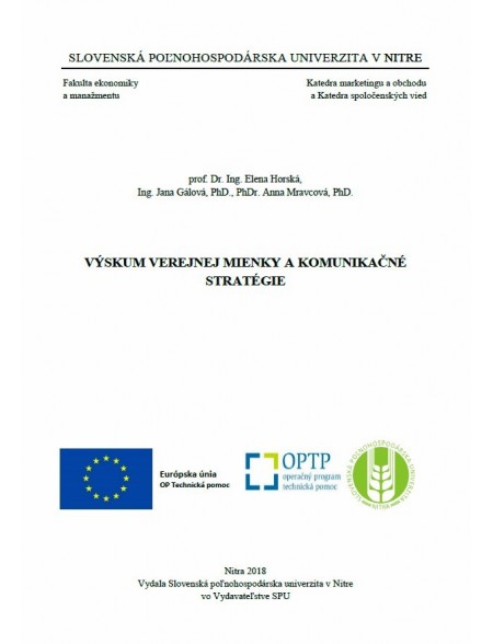 Výskum verejnej mienky a komunikačné stratégie