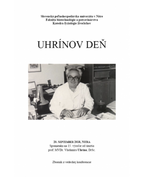 Uhrínov deň - zborník z vedeckej konferencie