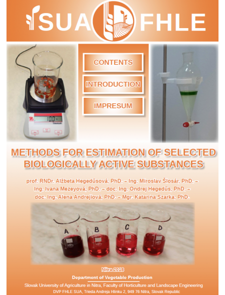 Methods for Estimation of Selected Biologically Active Substances