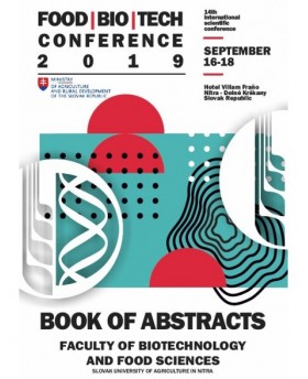 FOOD/BIO/TECH - Book of Abstracts from the 14-th International Scientific Conference