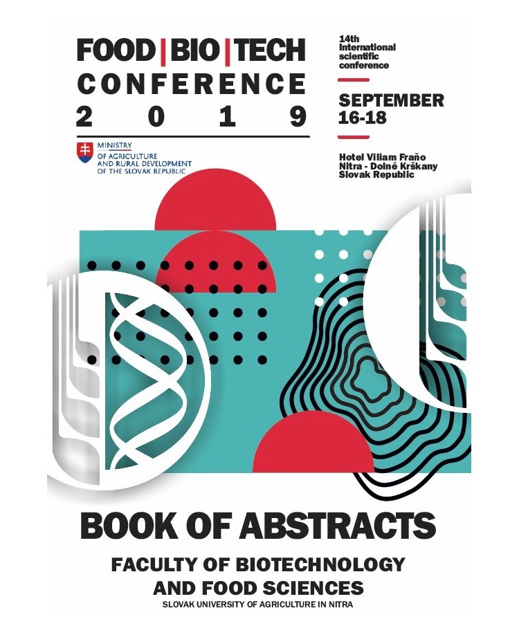 FOOD/BIO/TECH - Book of Abstracts from the 14-th International Scientific Conference