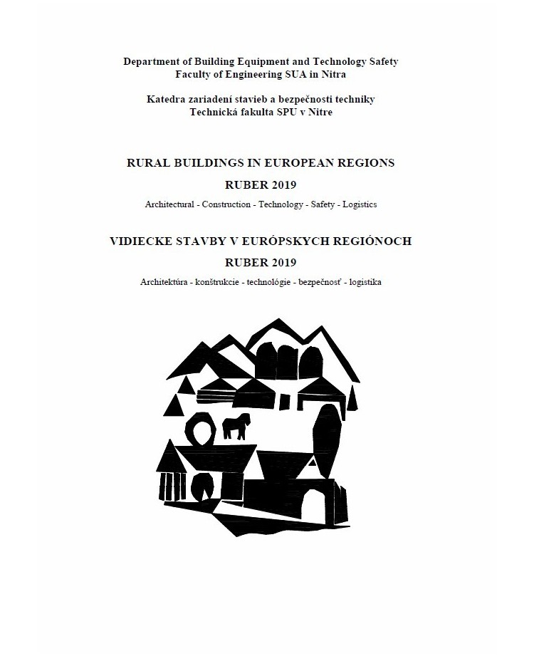 Rural Buildings in European Regions RUBER 2019 Architectural - Construction - Technology - Safety - Logistics