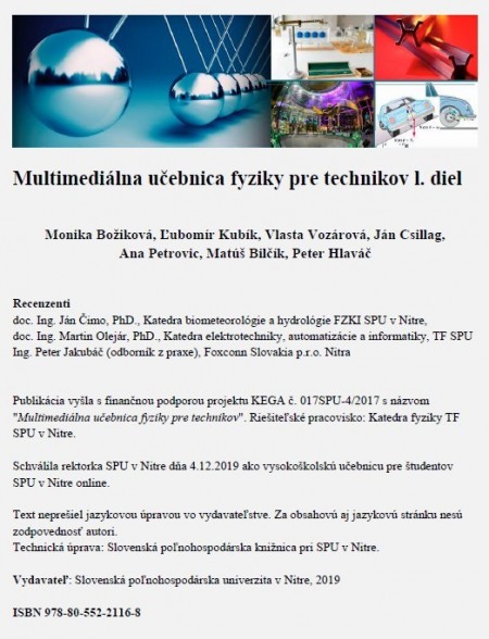 Multimediálna učebnica fyziky pre technikov - 1. diel