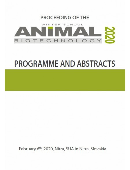 Proceeding of the Winter School „Animal Biotechnology 2020“