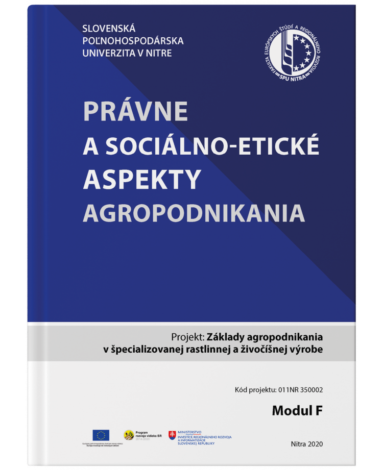 Právne a sociálno-etické aspekty agropodnikania