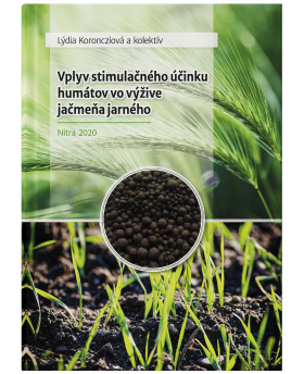 Vplyv stimulačného účinku humátov vo výžive jačmeňa jarného