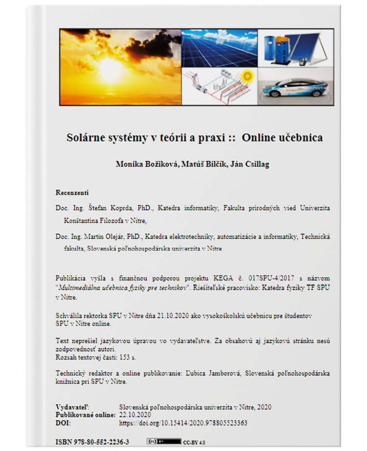 Solárne systémy v teórii a praxi