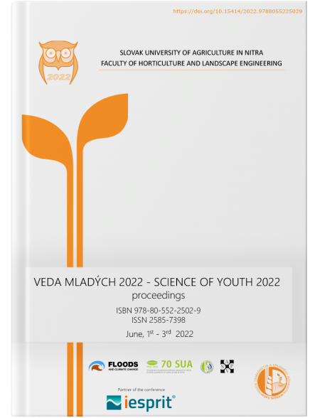 Veda mladých 2022 - Science of Youth 2022 - Proceedings of Reviewed Contributions