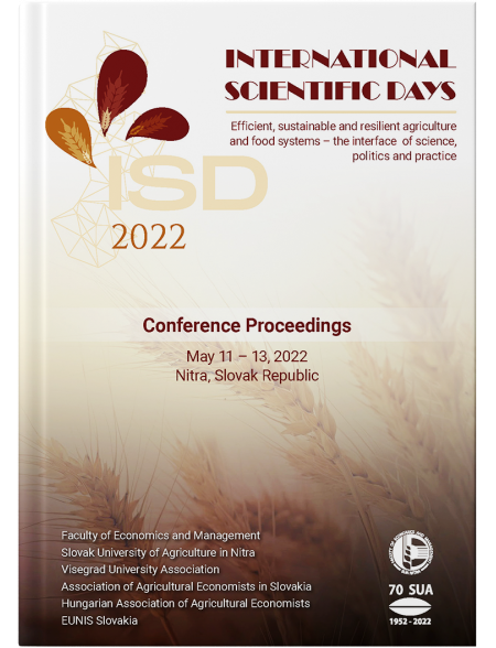 International Scientific Days 2022 – Conference Proceedings